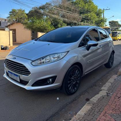 FORD FIESTA 1.6 TITANIUM HATCH 16V FLEX 4P MANUAL